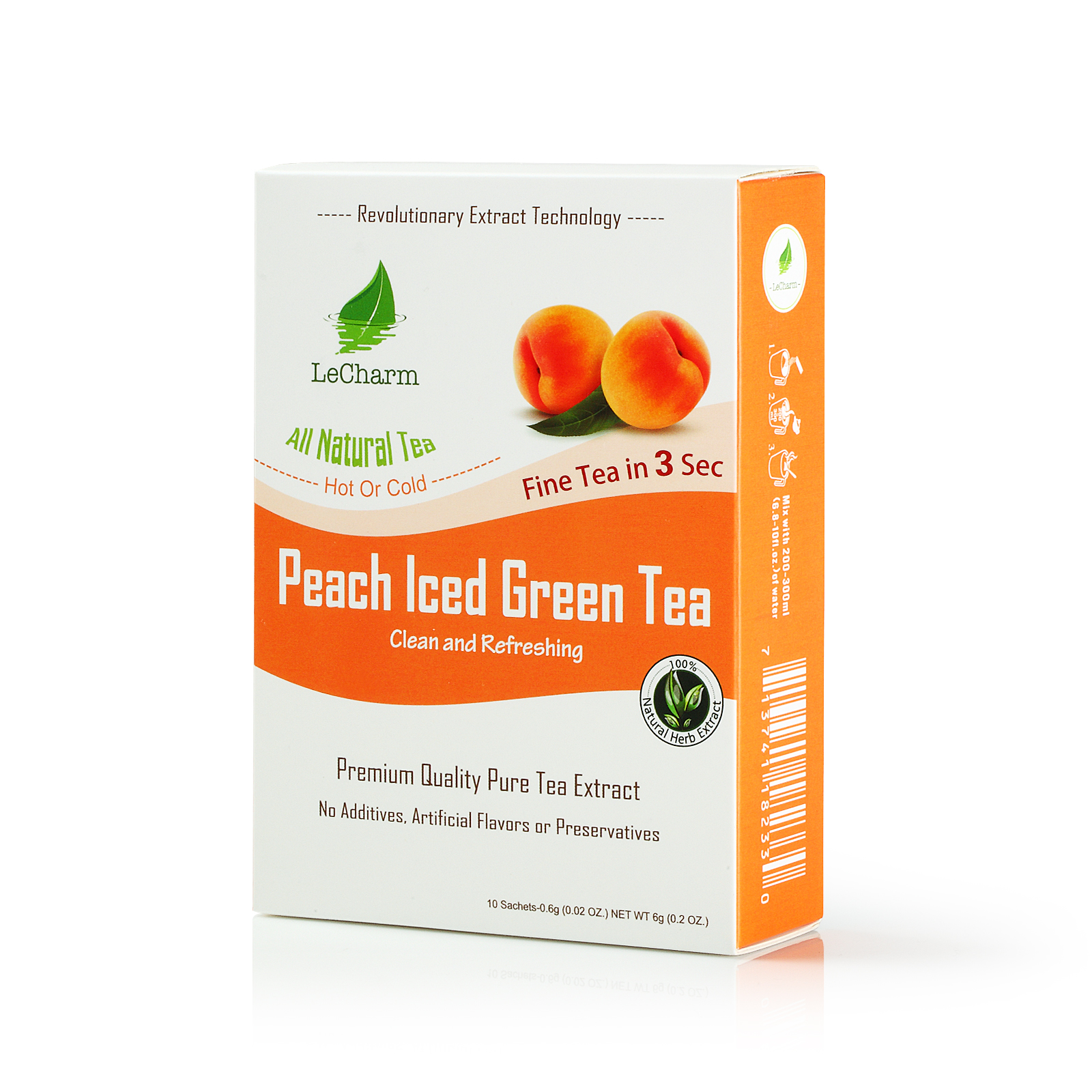 Peach Green Tea - Nourished Simply