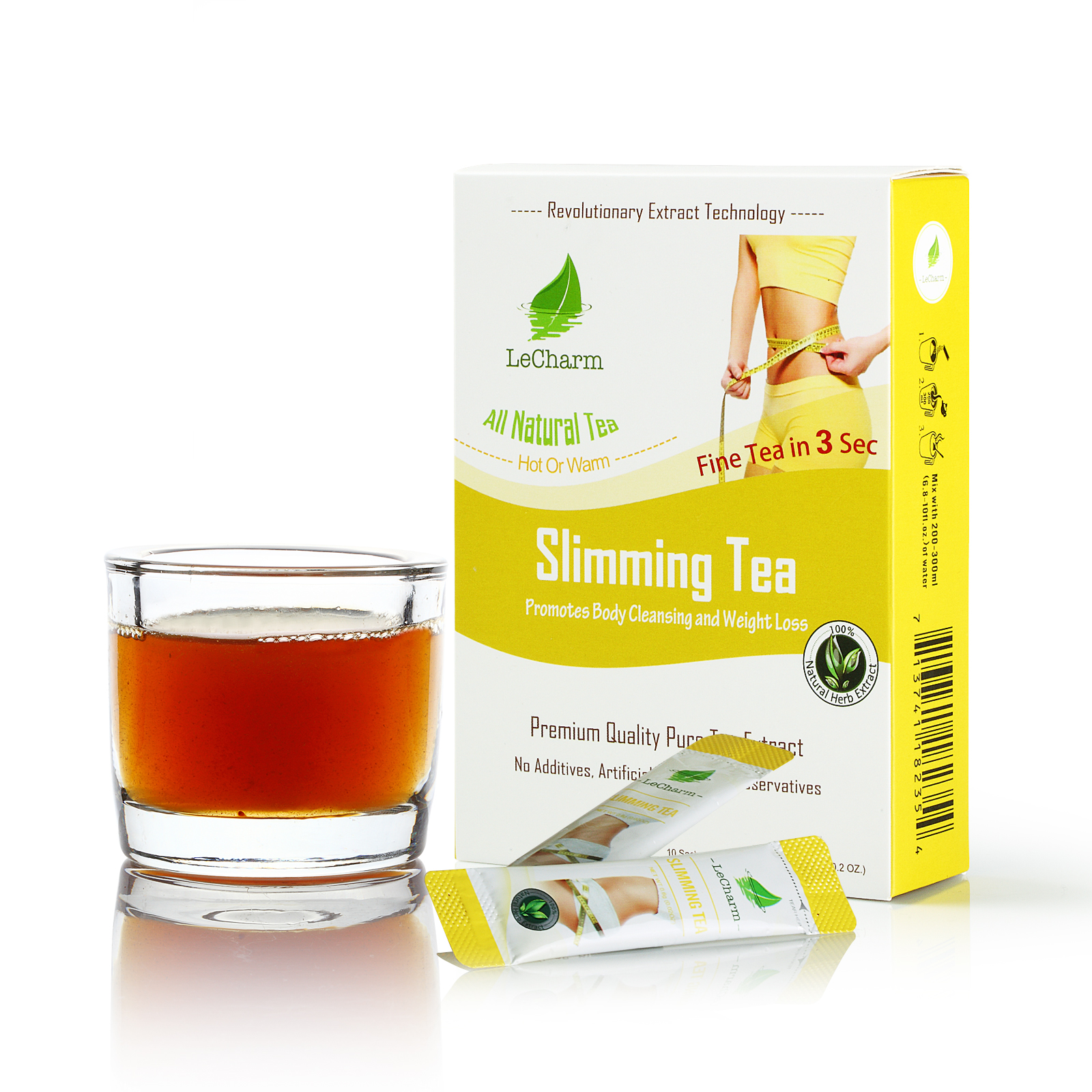 Organic Slimming Oolong Tea 10 Sachets Lecharm Tea