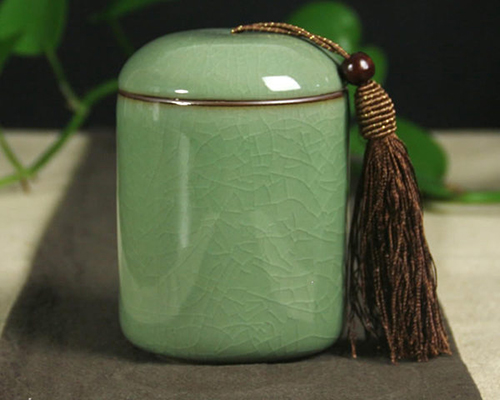 Vintage Ceramic Tea Caddy | Lecharm Tea